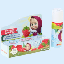 МАША И МЕДВЕДЬ БАЛЬЗАМ Д/ГУБ МАЛИНКА 4,5Г.