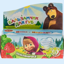 МАША И МЕДВЕДЬ БАЛЬЗАМ Д/ГУБ ЗЕМЛЯНИКА 4,5Г.
