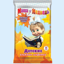 МАША И МЕДВЕДЬ САЛФЕТКИ ДЕТ. №15