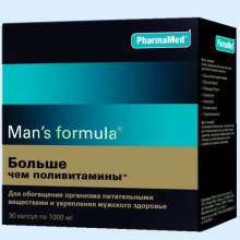 МЕН-С ФОРМУЛА БОЛЬШЕ ЧЕМ ПОЛИВИТАМИНЫ №30 КАПС. 0279171040270