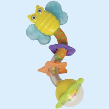 МИР ДЕТСТВА ПОГРЕМУШКА-ПРОРЕЗЫВАТЕЛЬ БАБОЧКА /АРТ.23048/