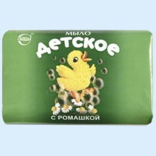 МЫЛО ДЕТСКОЕ РОМАШКА 100Г. /СВОБОДА/