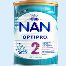 НАН-2 СМЕСЬ МОЛОЧНАЯ 400Г. (ОПТИПРО) 6+МЕС. [NAN] (Детское питание)