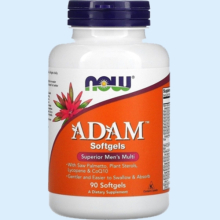 НАУ ФУДС АДАМ 1040МГ. №90 КАПС. [NOW FOODS]
