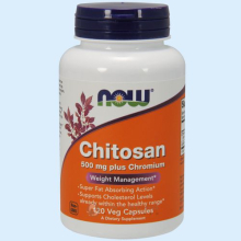 НАУ ФУДС ХИТОЗАН 631МГ. №120 КАПС. [NOW FOODS]