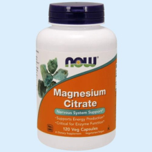 НАУ ФУДС МАГНИЙ ЦИТРАТ №120 КАПС. [NOW FOODS]