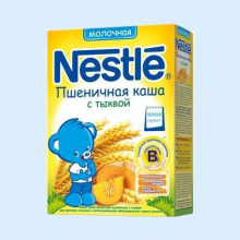НЕСТЛЕ КАША 250Г. ПШЕНИЦА+ТЫКВА БИФИДО МОЛ. [NESTLE] (Детское питание)