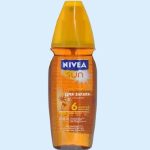 НИВЕЯ САН МАСЛО-СПРЕЙ Д/ЗАГАРА SPF-6 150МЛ. [NIVEA] 4005808653287