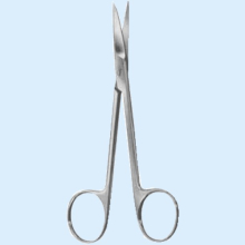 НОЖНИЦЫ ОСТРОКОНЕЧН. ПРЯМЫЕ 170ММ.