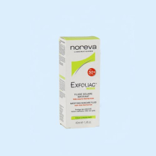 НОРЕВА ЭКСФОЛИАК ЭМУЛЬСИЯ СОЛНЦЕЗАЩ. МАТИРУЮЩ. SPF50 40МЛ. [NOREVA EXFOLIAC]