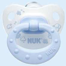 НУК ПУСТЫШКА БЕБИ БЛУ Д/СНА СИЛИК. Р.2 6-18МЕС. /АРТ.10735332/ [NUK]