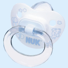 НУК ПУСТЫШКА БЕБИ БЛУ Д/СНА СИЛИК. Р.2 /АРТ.10735138/ [NUK]