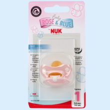 НУК ПУСТЫШКА БЕБИ РОУЗ ЛАТ. Р.1 0-6МЕС. /АРТ.10725759/ [NUK]