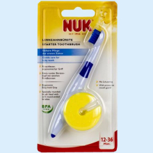 НУК ЗУБНАЯ ЩЕТКА С ЗАЩИТ.КОЛЬЦОМ С 12 МЕС