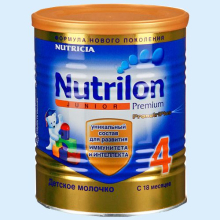 НУТРИЛОН-4 ПРЕМИУМ МОЛОЧКО ДЕТСКОЕ 400Г. ДЖУНИОР 18+МЕС. [NUTRILON] (Детское питание)
