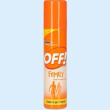 ОФФ ФЭМИЛИ АЭРОЗОЛЬ ОТ КОМАРОВ 100МЛ. [OFF FAMILY]