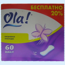 ОЛА ПРОКЛАДКИ ЕЖЕДН. №60 [OLA]