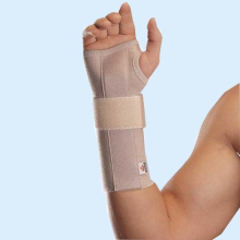 ОРЛИМАН БАНДАЖ ЛУЧЕЗАПЯСТНЫЙ ПРАВЫЙ ДЕТСКИЙ /MF-D60/ Р.2 БЕЖЕВЫЙ