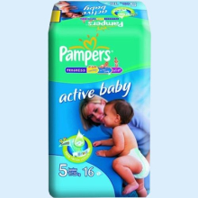 ПАМПЕРС ПОДГУЗН. АКТИВ ЮНИОР 11-25/11-18КГ №16 [PAMPERS] 0156000030438, 4015600003043