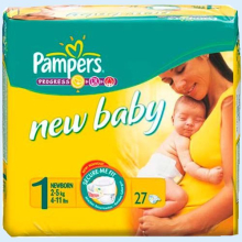 ПАМПЕРС ПОДГУЗН. 2-5КГ №27 Д/НОВОРОЖД. [PAMPERS] 4015400264453