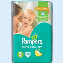 ПАМПЕРС ПОДГУЗН. АКТИВ ЮНИОР 11-16/11-18КГ №10 [PAMPERS]