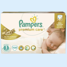ПАМПЕРС ПОДГУЗН. ПРЕМИУМ 2-5КГ №108 Д/НОВОРОЖД. [PAMPERS] 4015400743194