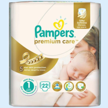 ПАМПЕРС ПОДГУЗН. ПРЕМИУМ 2-5КГ №20 Д/НОВОРОЖД. [PAMPERS] 4015400687696