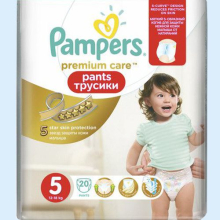 ПАМПЕРС ПОДГУЗН. ПРЕМИУМ ТРУСИКИ ЮНИОР 12-18КГ. №20 [PAMPERS]