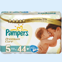 ПАМПЕРС ПОДГУЗН. ПРЕМИУМ ЮНИОР 11-25КГ. №44 [PAMPERS] 4015400278870