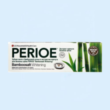 ПЕРИО ЗУБ.ПАСТА Д/БЕЛЕЗНЫ ЗУБОВ БАМБУК. СОЛЬ+ЭКСТРАКТ ЖЕМЧУГА 120Г. [PERIOE]