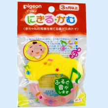 ПИДЖЕН ПРОРЕЗЫВАТЕЛЬ-ПОГРЕМУШКА УРОВЕНЬ 1 4+ МЕС. /АРТ.131384/ [PIGEON]