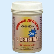 ПИВНЫЕ ДРОЖЖИ + Se №100 ТАБ. (СЕЛЕН)