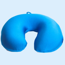 ПОДУШКА НАДУВНАЯ ПОДКОВА СИН. /F-8031/