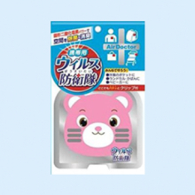 Портативный блокатор вирусов (бейдж) Air Doctor для детей с зажимом (мишка).