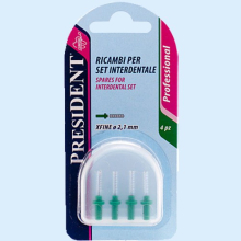 ПРЕЗИДЕНТ ЕРШИКИ X ФАЙН МЕЖЗУБ. 2,1ММ. /АРТ.4126/ [PRESIDENT]