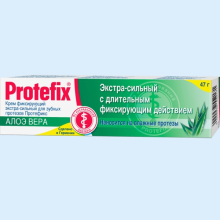 ПРОТЕФИКС КРЕМ ЭКСТРА СИЛЬНЫЙ ФИКСИР. АЛОЭ 40МЛ. [PROTEFIX]