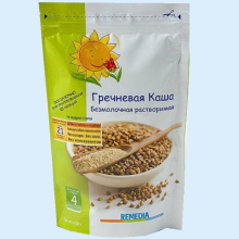 РЕМЕДИА КАША ГРЕЧНЕВАЯ С 4 МЕС 200ГР (Детское питание)