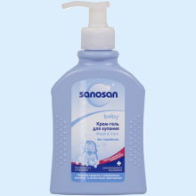 САНОСАН КРЕМ-ГЕЛЬ Д/КУПАНИЯ 200МЛ. ДОЗАТОР [SANOSAN] 4003583121182