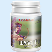 Шалфей П с фитоэстрагенами 100 мг в драже 450 мг. №60