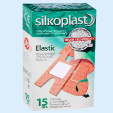 СИЛКОПЛАСТ ЛЕЙКОПЛАСТ. ЭЛАСТИК №15 [SILKOPLAST]