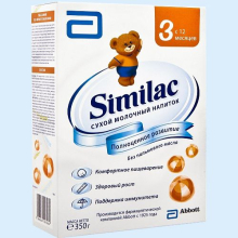 СИМИЛАК 3 СМЕСЬ Д/ДЕТЕЙ 350Г. 12+МЕС. [SIMILAC] (Детское питание)