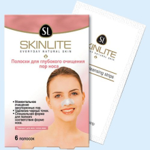 СКИНЛАЙТ-102 ПОЛОСКИ Д/ОЧИЩ. ПОР ЛБА И ПОДБОРОДКА №6 /АРТ.102/ [SKINLITE]