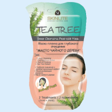 СКИНЛАЙТ-264 МАСКА-ПЛЕНКА Д/ЛИЦА ОЧИЩ. МАСЛО ЧАЙН.ДЕРЕВА 7МЛ. №2 (14МЛ.) [SKINLITE]