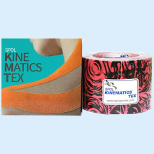 СПУЛТЕЙП БИНТ КИНЕЗИО ТЕЙП 5СМ*5М.ТАТУ РОЗОВЫЙ.[SPOL TAPE]