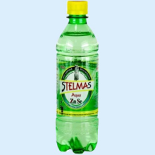 СТЭЛМАС ВОДА ЦИНК+СЕЛЕН+ХРОМ+ЙОД 0,5Л. ГАЗ. [STELMAS]