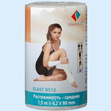 ТОНУС БИНТ ЭЛАСТ. СР 1,5МХ8СМ. /АРТ.9512/