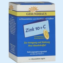 ЦИНК 10+ВИТ.С 120МГ.+10МГ. №20 ТАБ. ШИП.