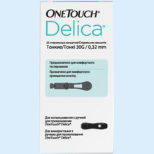 УАН ТАЧ УЛЬТРА ДЕЛИКА ЛАНЦЕТЫ №25 [ONE TOUCH]