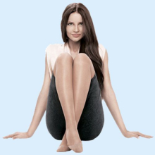 ВЕНОТЕКС ЧУЛКИ ЖЕН. АЖУР. РЕЗИНКА Р.M БЕЖ. /АРТ.1C205/ [VENOTEKS]