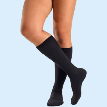 ВЕНОТРЕЙН МИКРО ЧУЛКИ ДО КОЛЕНА мужс Р.S ЧЕРНЫЕ.2КК /АРТ.2205/